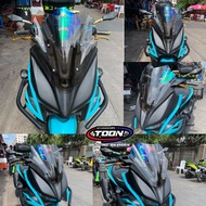 ชุดหน้ากากAerox155 พร้อมชิวแต่ง