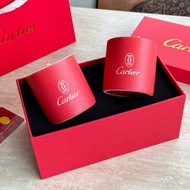【Shang family】Cartier new limited edition red aromatherapy candle with no fire fragrance * 2 gift bo