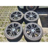 Original 18 inci Msport Rim BMW Sportrim For BMW E46 E90 E36 F30 Black Colour