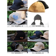 511 TACTICAL CAP BLACK & BROWN