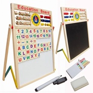 Magnetic Board And Numbers And Letters 2 Sides, Smart Magnet Puzzle Board, Children Learn Letters, L