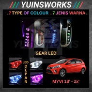 Myvi G3 LED Gear/Knob / Plate LED / Room / Dome / Fender Signal / Lampu Depan