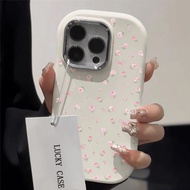 Bow Pink Floral Pattern Smartphone Case Suitable for IPhone 13 12 15 14 11ProMax 7 8plus X XS XR Xs 
