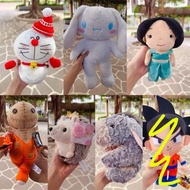 睇內文文盲不要買💥原價$34美金🔻美國玩具名牌bab build a bear 玉桂狗公仔 肉桂狗公仔💥  日本絕版正版、極罕有、即使外網搵一隻都難既罕有程度 白色多啦a夢公仔 雪人叮噹公仔 💥歐美正