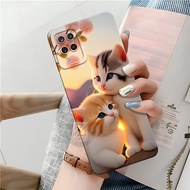 Latest Samsung Galaxy A12/M12 Case - Fashion Cat Case - Samsung Galaxy A12/M12 Softcase - Pro Camera