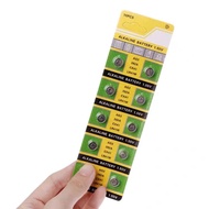 ถ่านกระดุม AG3 / LR392 / LR41 AG4 376 377 LR626ถ่านใส่เทียน ถ่านเทียน ถ่านนาฬิกา ถ่านเครื่องคิดเลข ถ