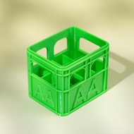 3D-Printed Stackable Battery Organiser – 12-Compartment Large Capacity Storage Box Suitable for AA A