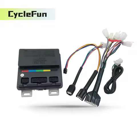 CycleFun/VOTOL EM30S 40A 500W-1.5KW EM-30S Sine Wave ECU Controller Motherboard With USB Cable For E