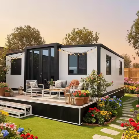 Advanced 20ft Modular Expandable Container House 2 Bedroom Portable Home for Living Casa Contenedor