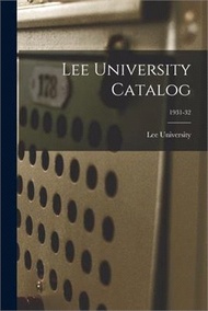 31427.Lee University Catalog; 1931-32