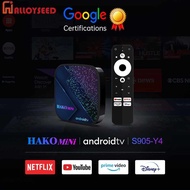 TV Set Top Box Media Player DDR4 2GB 8GB Android TV Box Bluetooth-compatible 5.0 Support Netflix 4K Ultra HD Streaming for Home Theater Entertainment