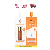 VC VIT C Advanced Pre-Serum &amp; Whitening Cream 4 g./Double Sachet