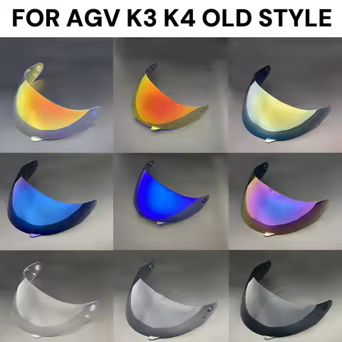 Helmet Visor for AGV K3 K4 Moto Casco Accessories K3 Shield Uv Protection K4 Helmets Lens Windproof 