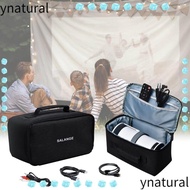YNATURAL Projector Storage Bag, Shockproof Scratch-proof Projector Carrying Bag, Portable  Cloth Ant