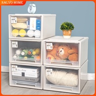 Salvo 13-70 Liter Stackable Drawer Storage Organizer Clothes Storage Box Chest Drawers Box Wardrobe 