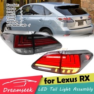 LED Rear Brake Tail Light Assembly For Lexus RX 350 F 450h AL10 2010 2011 2012 2013 2014 2015 Reflector Reverse W/ Dynamic Turn Signal Lamp L+R