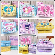 Folding stacking box