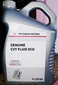 น้ำมันเกียร์ cvt fluid eco genuine 100% 4ลิตร