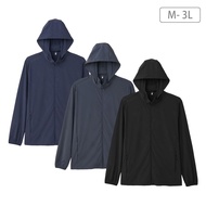 Men Ice Sense Printed Sunscreen Jacket [Jama] Ice Sense Jacket Sunscreen Cool Sense Jacket Printed C