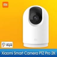 Xiaomi Smart Camera PTZ Pro 2K Built-in Gateway 3MP 360 Degree Panoramic BT 2.4/5GHz Smart IP Camera AI Detection Night Vision Two-way Intercom Home Kit Security Monitor MJSXJ06CM