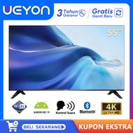 WEYON TV Smart Android 50 inch 55 inch TV 4K UHD Digital 55 inch Full HD Android Televisi Murah Gara