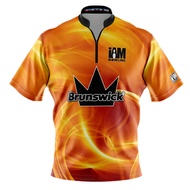Brunswick DS Bowling Jersey - Design 2019-BR Bowling jersey Polo shirt