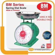 BM 10KG DOUBLE FACE SPRING SCALE