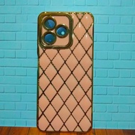 Casing Realme NOTE 50 / C53 /C51S C51 NFC / 4G 5G Softcase List Chorme Gold Mewah Case Hape Terbaru