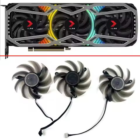 NEW Cooling Fan 82mm 4pin TH8015S2H-PCC01 GPU FAN For PNY GeForce RTX3070 3070ti 3080 3080ti 3090 XL