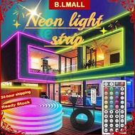 RGB Neon Light Strip with APP and Remote Waterproof Music Sync Mode for Bedroom Room Outdoors Decro 