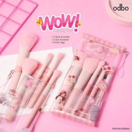 Set of 5 ODBO WOW BEAUTY Makeup Brushes OD8060