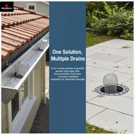 Leaf Bloing Roof Gutter Filter Anti-Clog Eaves Drainage  Mesh Guard for Household Outdoor Gutter Mai