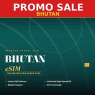 [PROMO] Bhutan Travel eSIM 1GB-5GB Data | Big Sale | Instant QR | 4G/5G