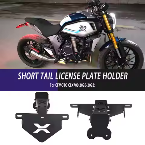 Motorcycle Parts License Plate Holder Rear Fender Tidy Eliminator Registration Bracket For CFMOTO CL