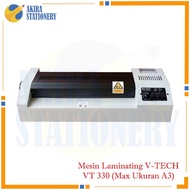 MESIN V tech A3 330 Laminating Machine V-Tech Laminator A3 Size 330 mm Width with On & Off Vtech Dip