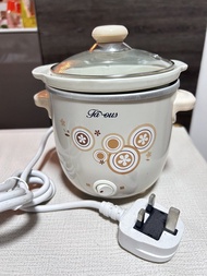 Fa-ous 電燉鍋 陶瓷內膽 燉湯煲粥