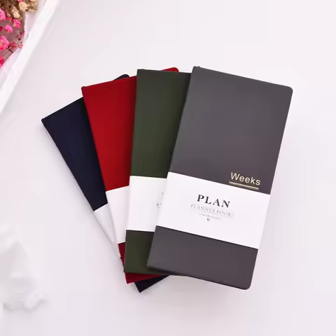 Handbook Week Self-filled Date Week Plan Efficiency Manual Portable Small Notepad Notebook