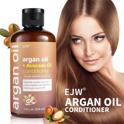 EJW Renewing + Argan Oil of Morocco Conditioner, Repair Conditioner & Argan Oil Helps Strengthen & R