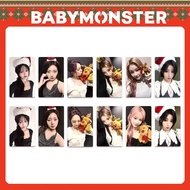 Babymonster 25 Christmas Photocard Babymonster Christmas Card Horn Girl Asa Zheng