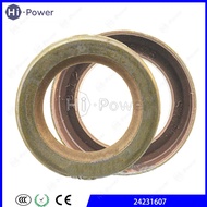 2PCS 6T40 6T41 6T45 6F35 Auto Transmission Oil Pump Hub Oil Seal PTFE 24231607 For Chevrolet Malibu 