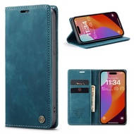 Casing For Samsung A57 A37 A17 A07 S26 S26Plus S26Ultra S25FE Luxury Business Flip Wallet Vintage Fr