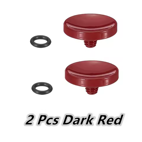 2x Red Concave Shutter Release Button Rubber Ring for Olympus PEN-F Fujifilm X-Half X-M5 X-T50 X-T30