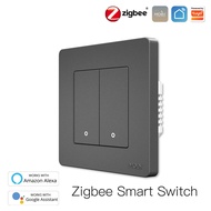 （3Days Arrive）MOES New Star Ring Tuya Smart ZigBee3.0 Push Button Switch/Scene Switch Smart Life APP