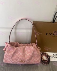 COACH BAG 手袋 粉色單肩包
