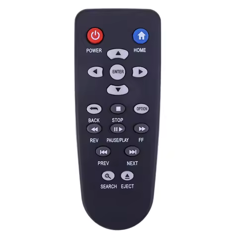 Remote Control for WD TV Live Plus Practical HD Player Controller for WDTV001RNN WDTV003RNN WDBACC00