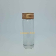 75 Glass Bottle Clear Tall TubeML Glass Bottle/ Food Glass Bottle/ Drink Bottle/ Glass Tea Bottle/ 7