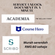 Academia | Course Hero | Scribd premium unlock