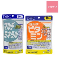 DHC Multi-Vitamins / Multi-Minerals Supplements (3 Types)