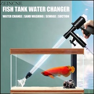 Zein Fish Tanks Water Changer Manual Cleaner Aquarium Clean Vacuum Water Changer