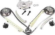 Autodevil Timing Chain Kit with Oil Pump VVT Sprocket 4.6L Fit F150 2009-2010 for Mustang 2005-2010